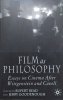Film as Philosophy. Essays on Cinema After Wittgenstein and Cavell